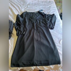 Black dress long sleeve
